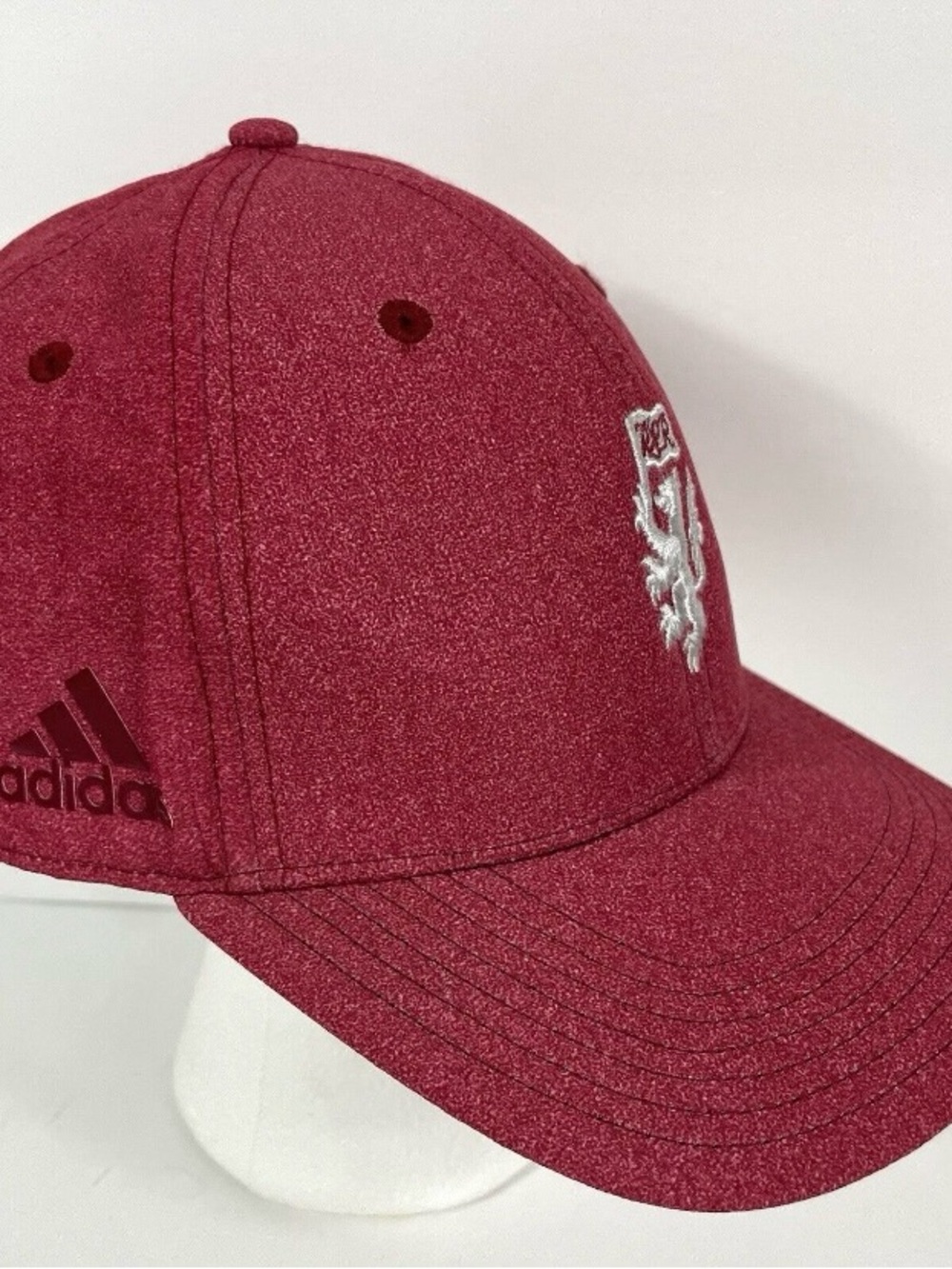 Adidas Golf Embroidered Lion Crest "R & R" Red Baseball Hat Cap - Picture 2 of 7